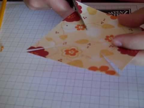Pinwheels with Stampin Up Designer Paper