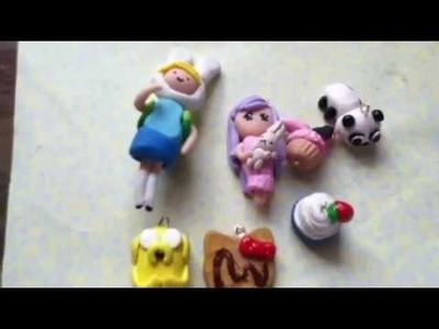 Polymer Clay Charms Update #2 (Adventure time)