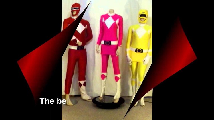 Power Ranger costume pink and yellow made by Annette in Australia