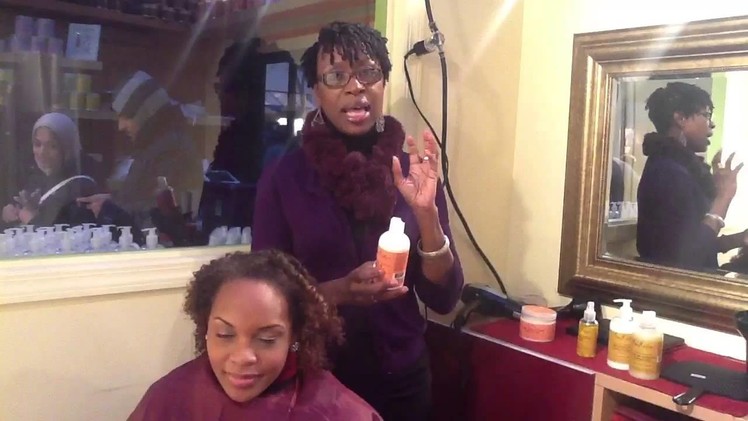SheaMoisture Hair Care How-To With Diane Bailey Part I