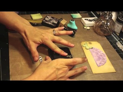 Swirlydoos Kit Club - Distress vs Chalk Ink tutorial