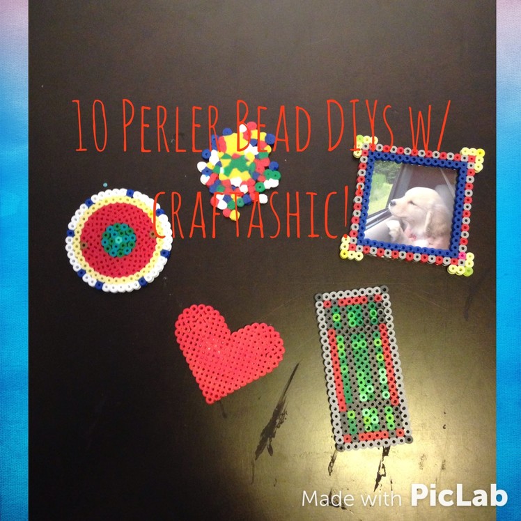 10 Fun and Easy Perler Bead DIYs! Collab w. craftashic!