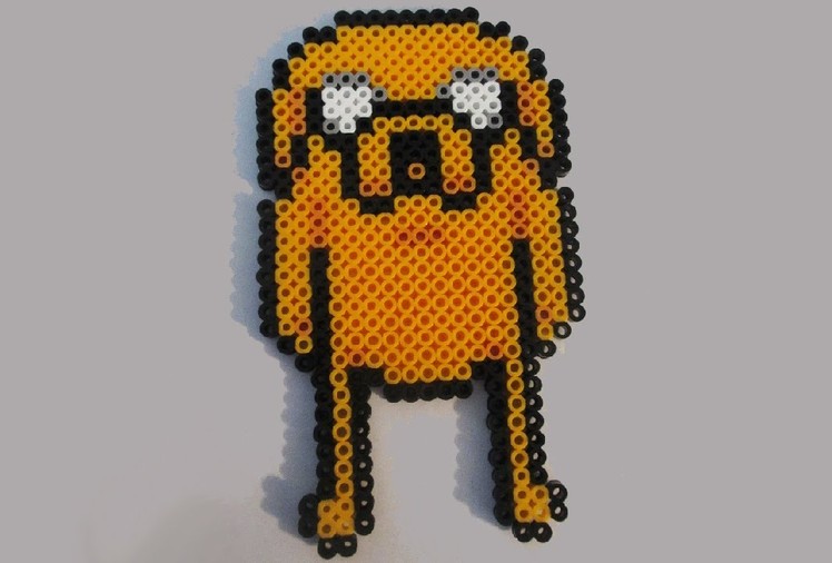 Adventure Time Jake Perler Bead Tutorial