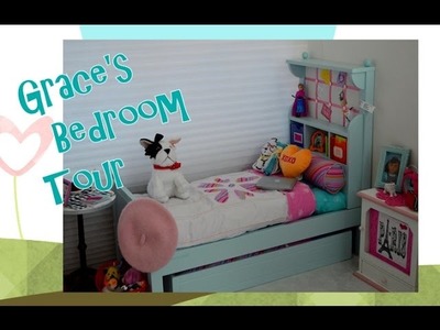 American Girl Doll ~ Setting up Grace's Bedroom Tour ~ Disney Frozen