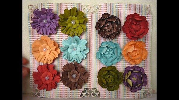 Beautiful flower sets for Cathy!!