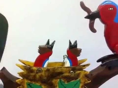 Birds Feeding Whirligig