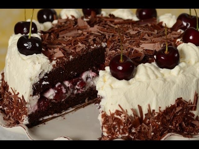 Black Forest Cake Recipe Demonstration - Joyofbaking.com