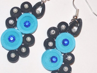 Craft Can Heal simple and trendy paper quilling jewelery