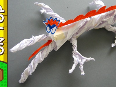 Crafts Ideas for Kids - Paper Crocodile | DIY on BoxYourSelf