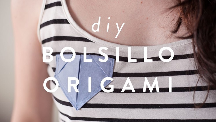 DIY Bolsillo de Origami con Sprout by HP