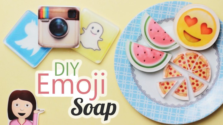 DIY: Emoji Soap - Easy! How to Melt & Pour Soap using Pictures - Customize your Soap!