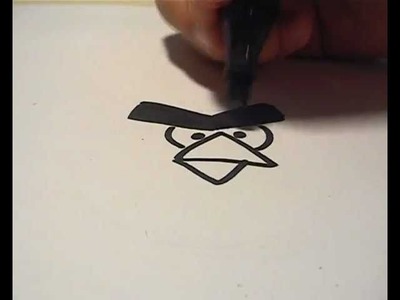 How to Draw angry birds