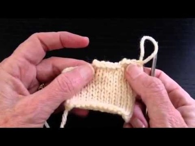 How to Knit - Converting Stair Step BO Shaping to Short Row Shaping and BO.