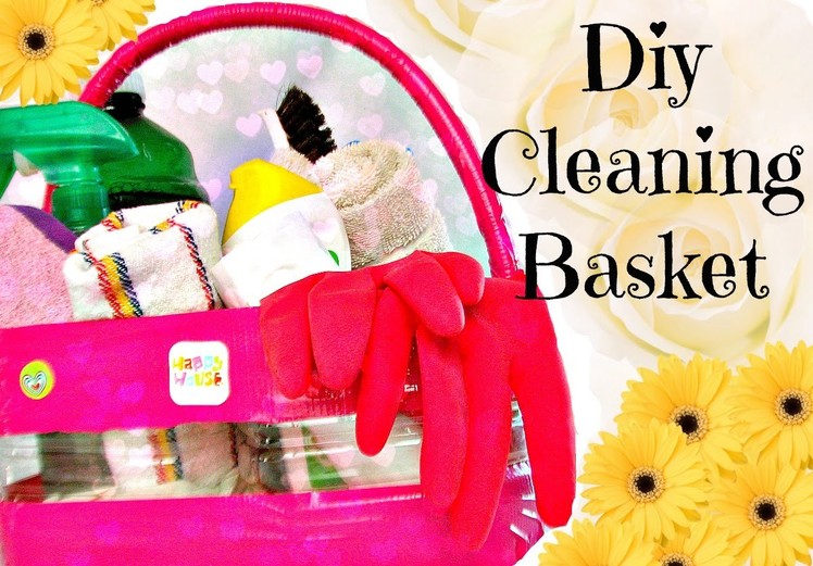 How to make a cleaning basket