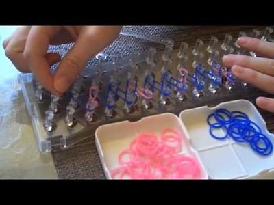 How To Make A FunLoom Single Bracelet With Charms