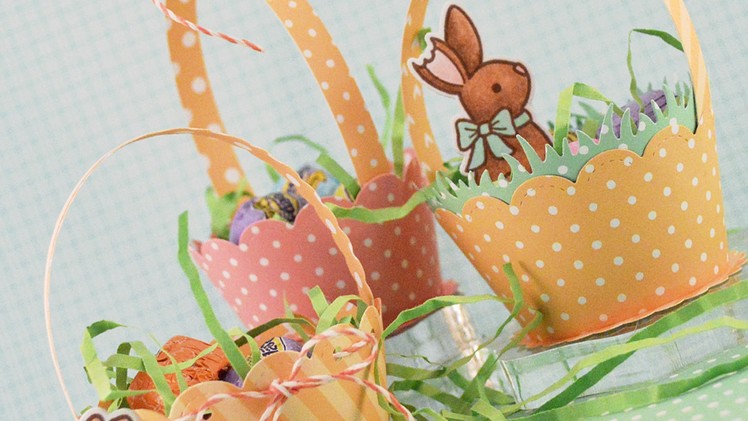 How to make a mini Easter basket