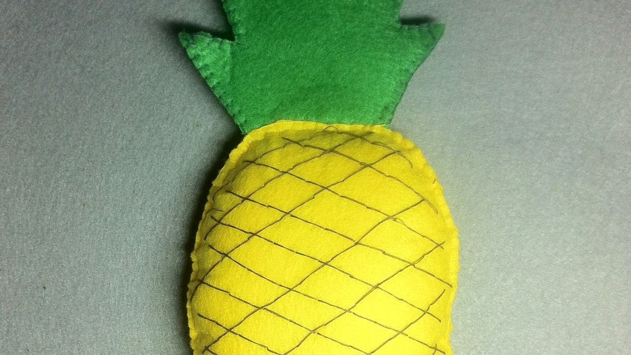 How To Make A Simple Pineapple Of Felt - DIY Crafts Tutorial - Guidecentral