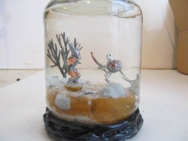 How to make a Snow Globe with a little pizazz