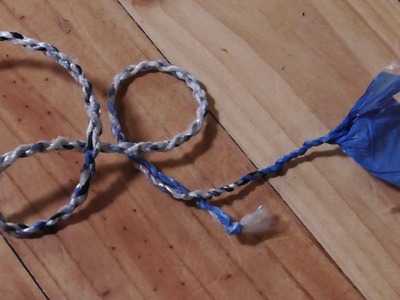 How to Make Rope Out Of Recycled Plastic Bags
