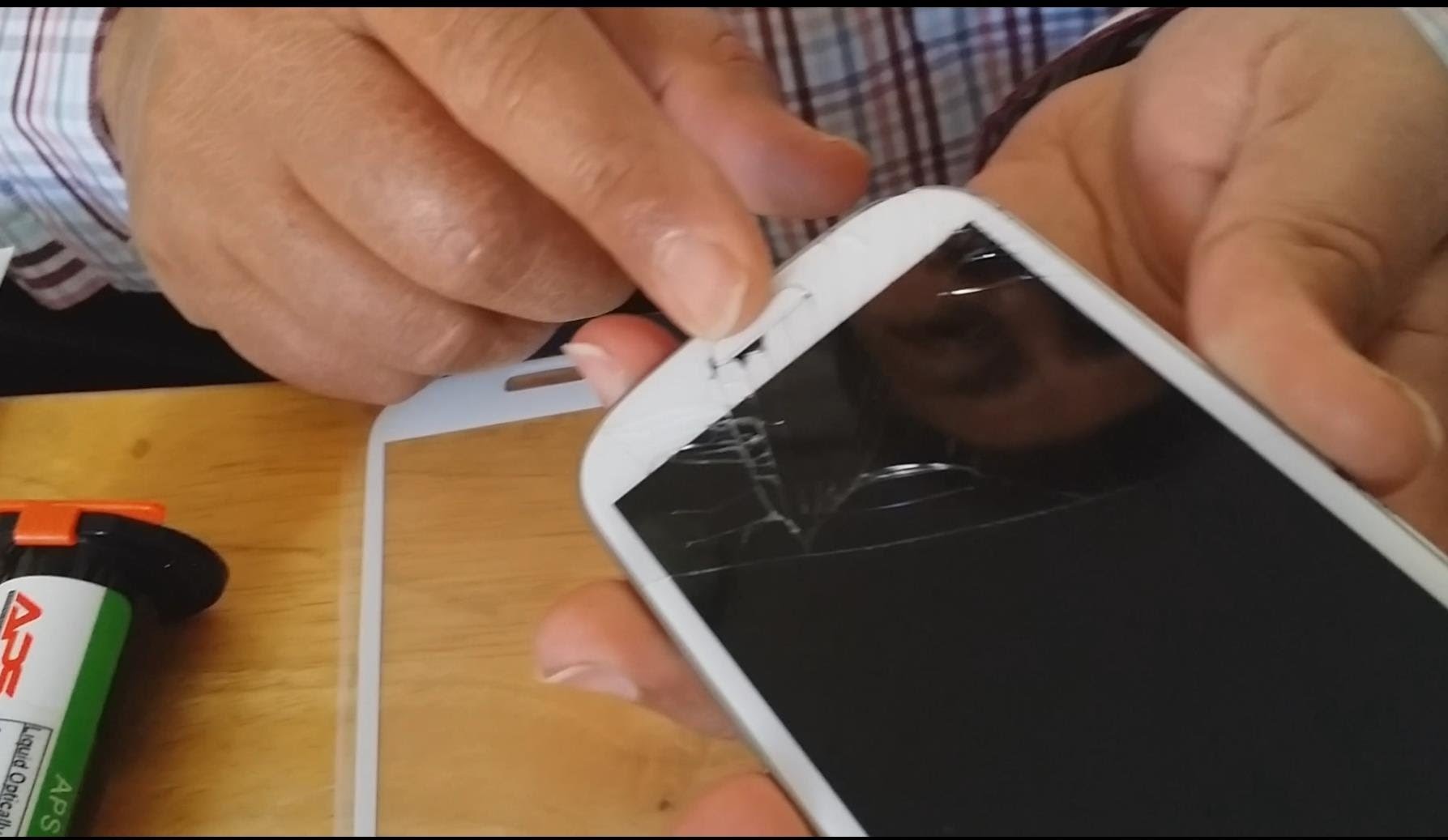 How to Repair Broken Front Glass Galaxy S3 yourself (DIY) in Easy Steps