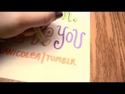 One Direction Word Art Tutorial