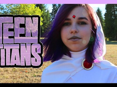 Teen Titans White Raven DIY Halloween Costume | Makeup Tutorial & Cosplay