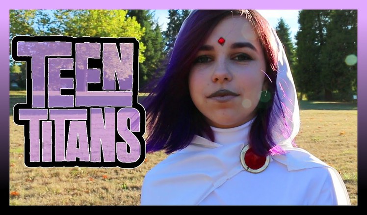 Teen Titans White Raven DIY Halloween Costume | Makeup Tutorial & Cosplay