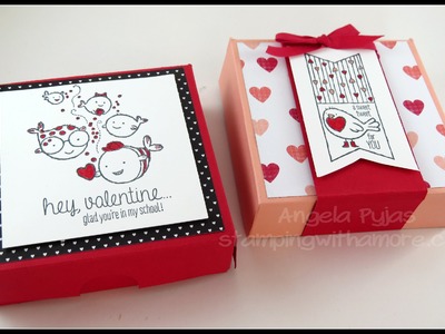 Valentine Little Cake Box