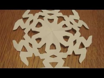 12 Days of Xmas Tutorial: Day 4 - Paper Snowflakes