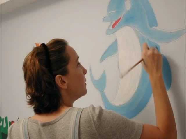 Baby room wall paint