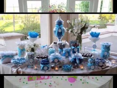 Candy buffet decor ideas for wedding
