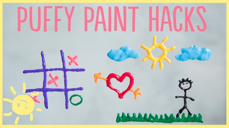 DIY | 3 Puffy Paint Hacks