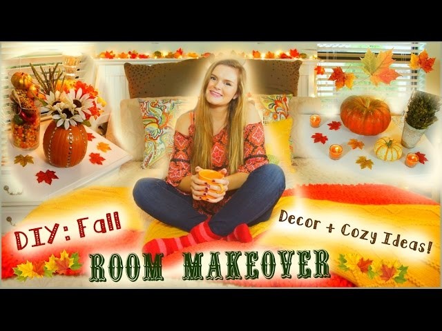 DIY: Inexpensive Fall Room Makeover + Easy Ways to Make Your Room Cozy for Fall! | Jessica Reid