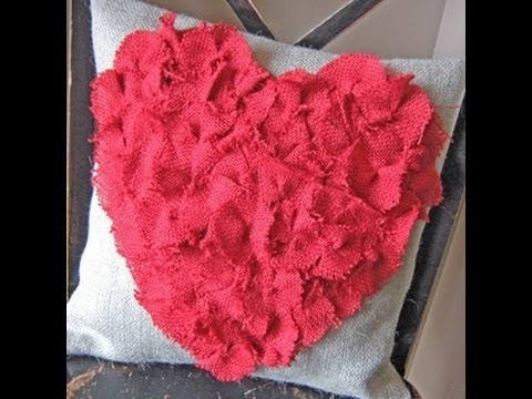 DIY pillows! Cute and easy! Valentines day inspired!