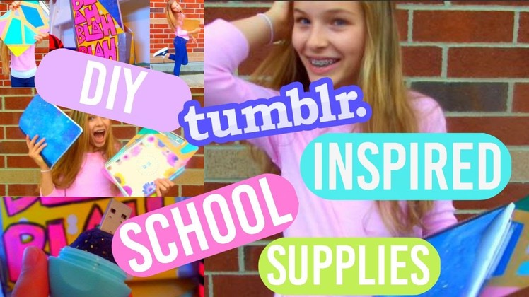 DIY school supplies!