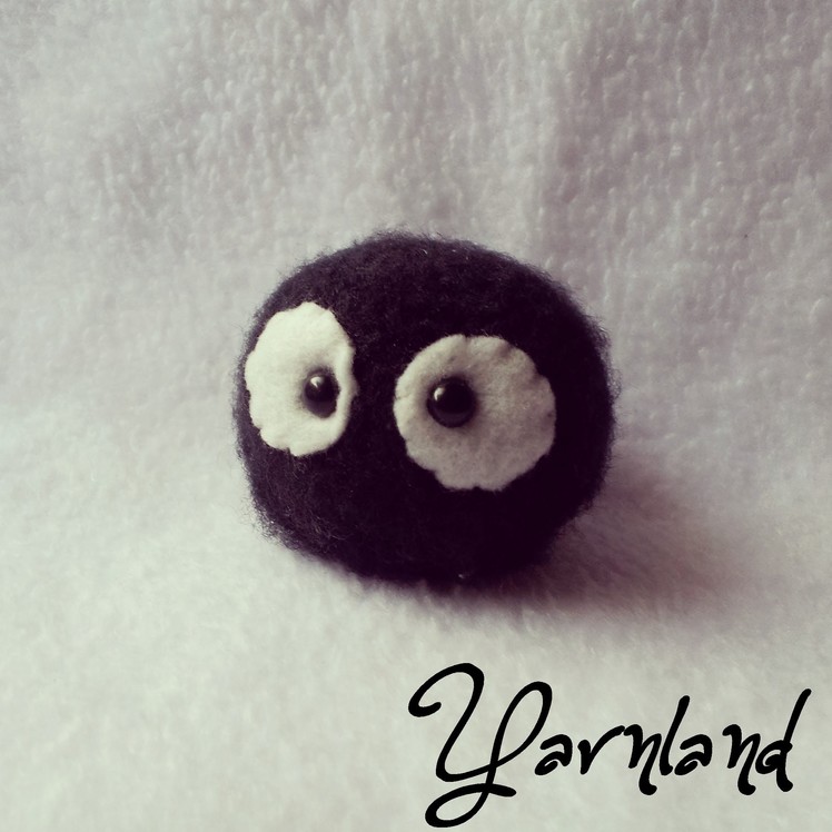 Free Pattern:How to make a Soot Sprite Amigurumi