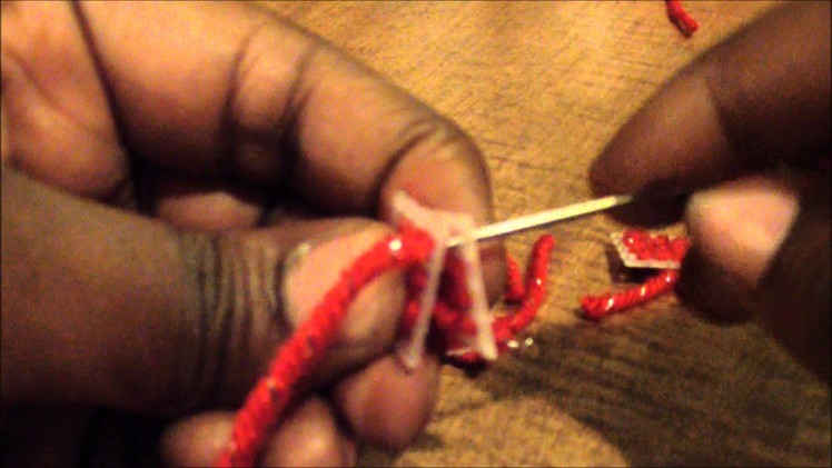 Gifted Hands ~ Plastic canvas earring tutorial