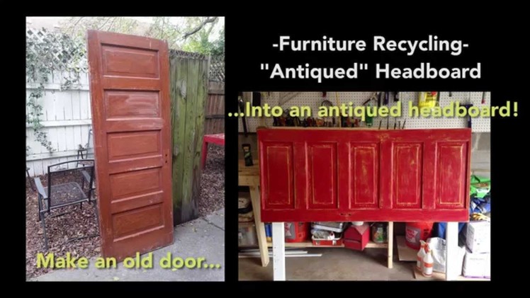 How to "Antique" a Piece of Furniture