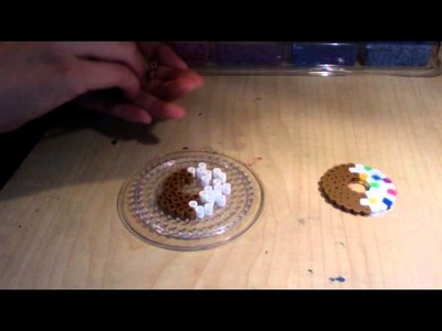 How to make a perler bead donut