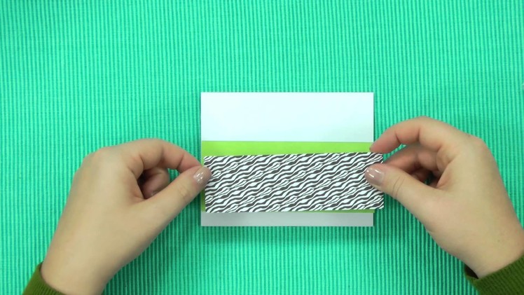 How to Make Cards -- Doodling & Paper Piecing