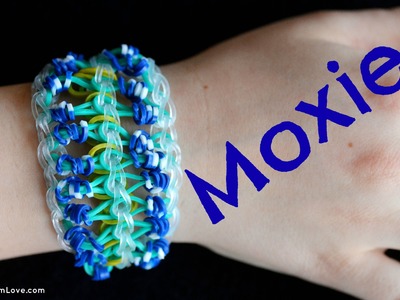 How to Make the Rainbow Loom MOXIE bracelet