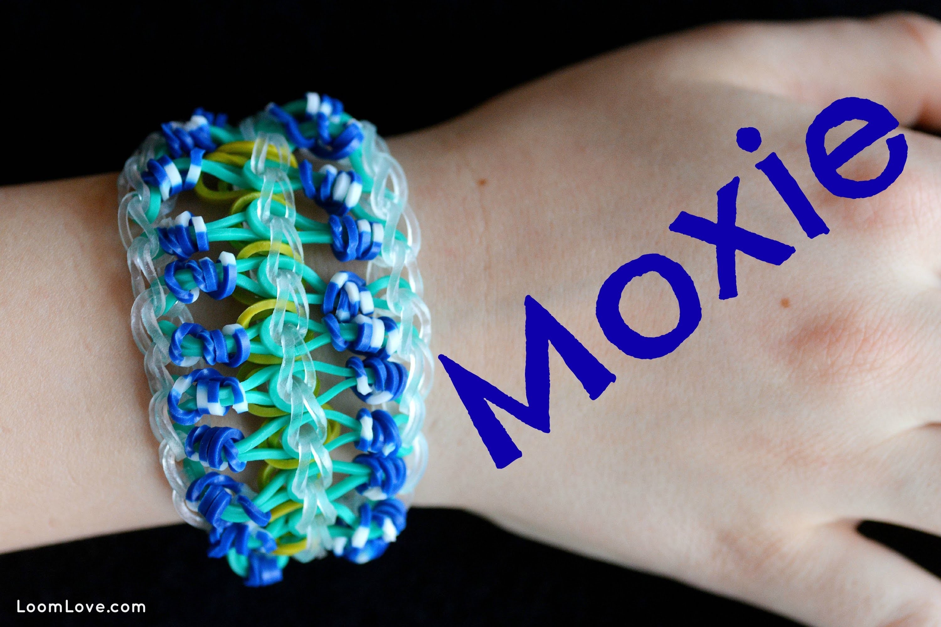 How to Make the Rainbow Loom MOXIE bracelet