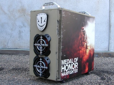 "Medal of Honor Warfighter" AMD Gaming Evolved PC Case Mod Giveaway Build Part 1