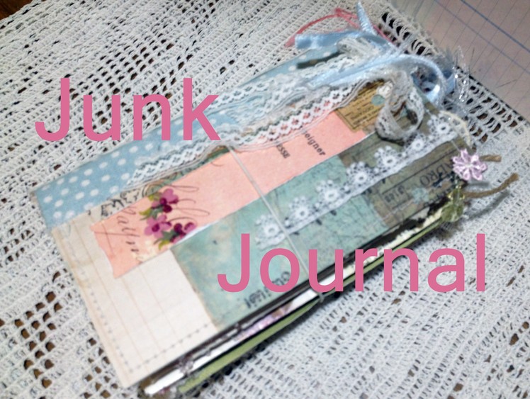 My first junk journal - craft scrap.junk journal