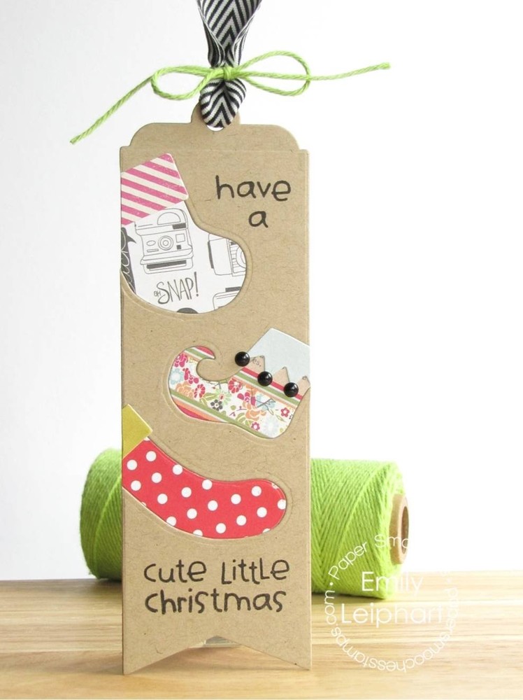 {Paper Smooches} Inlaid Die Cutting with Stockings Dies