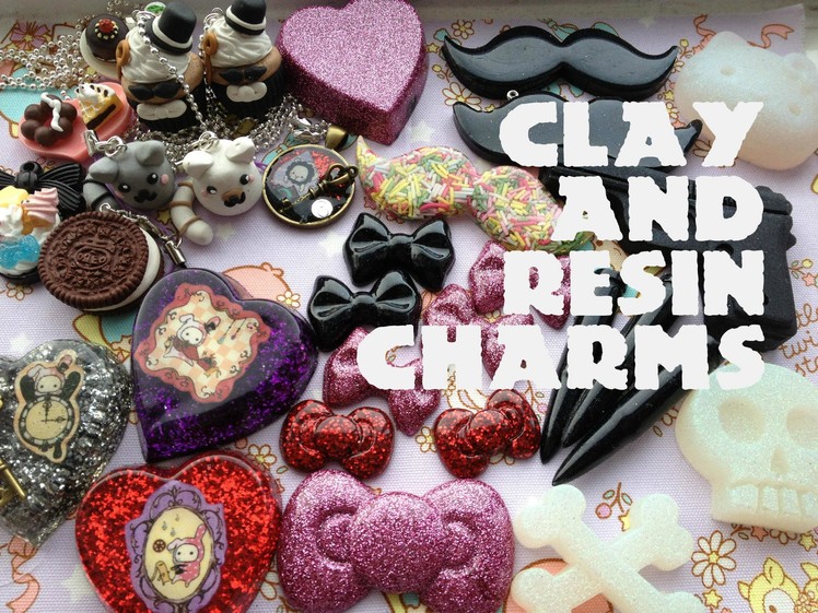 Polymer Clay and Resin Charm Update #4