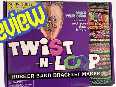 Review of Twist N Loop - Rubber Bands Bracelet Loom (not Rainbow Loom)