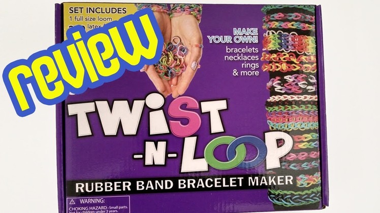Review of Twist N Loop - Rubber Bands Bracelet Loom (not Rainbow Loom)