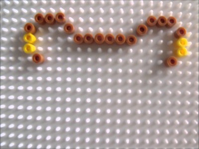 Rilakkuma hama.perler bead tutorial