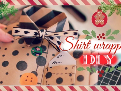 Shirt gift wrapping tutorial | DIY